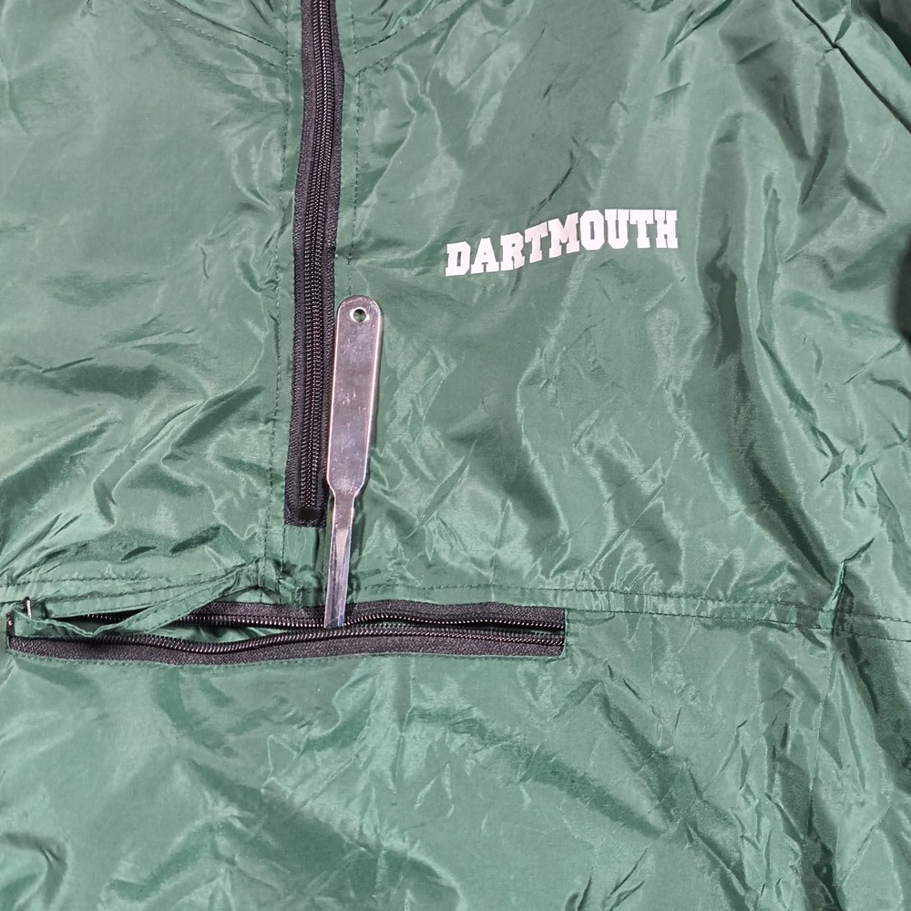 Vintage Dartmouth Storm Duds Rain Jacket Men XL Anorak Packable Pullover New - Picture 6 of 16